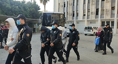 Çeşitli suçlara karışan 25 kişi adliyeye sevk edildi