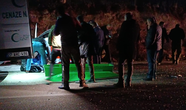 Gaziantep-Nizip yolunda feci kaza: 1 ölü, 6 yaralı