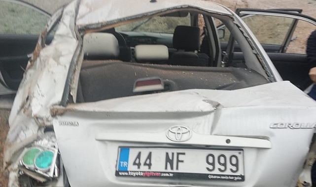 Göreve giden polisler kaza yaptı: 5 polis yaralı