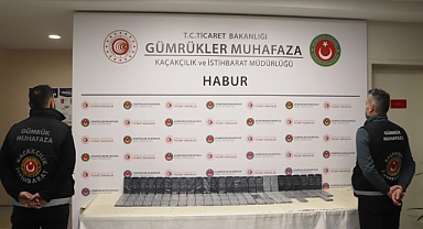 Habur Gümrük Kapısı'nda kaçakçılık operasyonu!