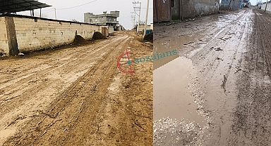Harran'da kırsal mahalleler çamurdan geçinmiyor