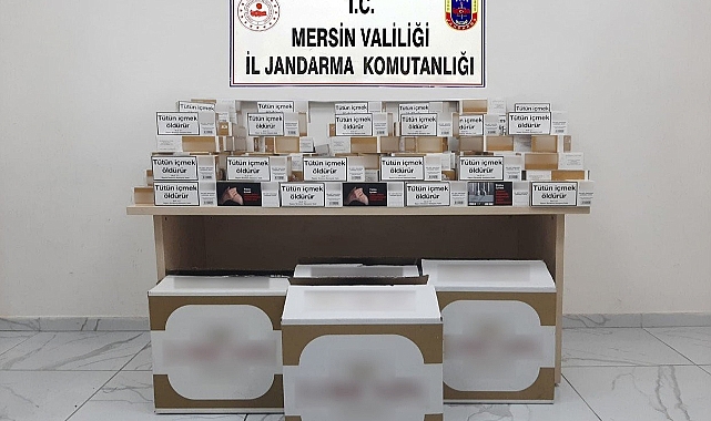 Kaçak sigara ve makaron operasyonu