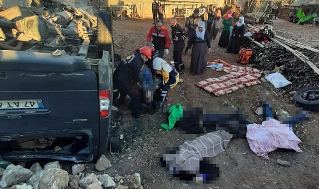Kamu çalışanlarını taşıyan araç şarampole uçtu: 6 ölü, 5 yaralı