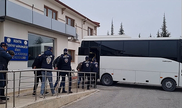 Kargo bilgilerini çalarak dolandırıcılık yapan 10 kişi tutuklandı