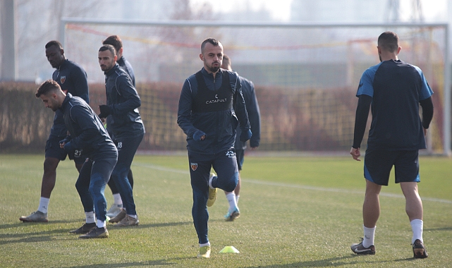 Kayserispor'da, İstanbulspor maçı hazırlıkları devam etti