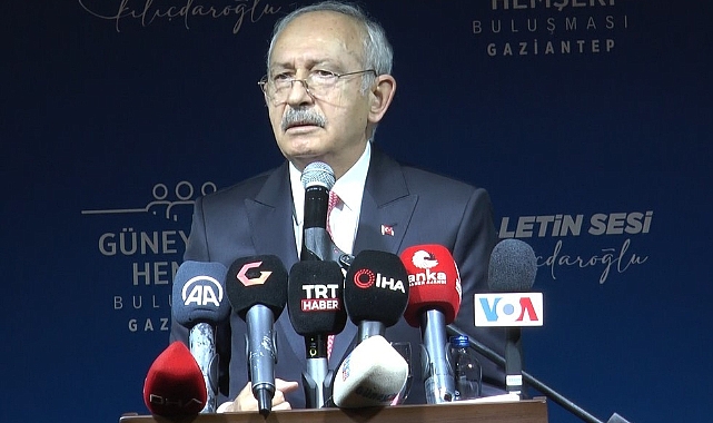 Kılıçdaroğlu'ndan Gaziantep'te Şanlıurfa gafı