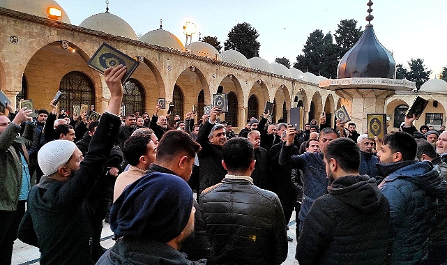 Kur'an-ı Kerim yakılmasına Şanlıurfa'dan sert tepki