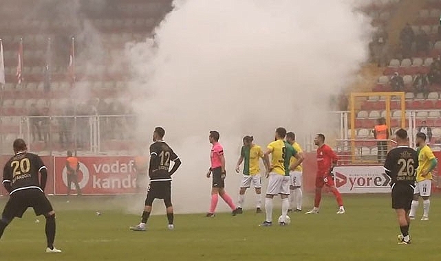 Olaylı maçta Şanlıurfaspor galip sayıldı