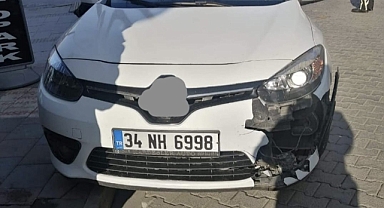 Otomobil motosikletle çarpıştı: 1 yaralı