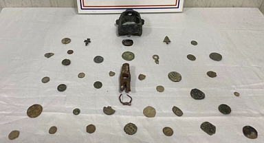 Roma ve Bizans dönemine ait sikke ele geçirildi
