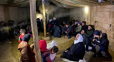 Şanlıurfa'da 101 kaçak göçmen yakalandı!