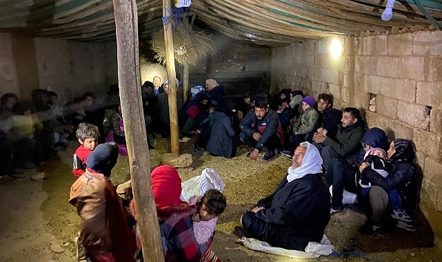 Şanlıurfa'da 101 kaçak göçmen yakalandı!