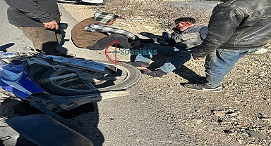 Şanlıurfa'da motosiklet kazası: 2 yaralı