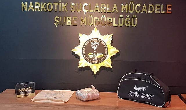Şanlıurfa'da yolcu valizinde esrar ele geçirildi!