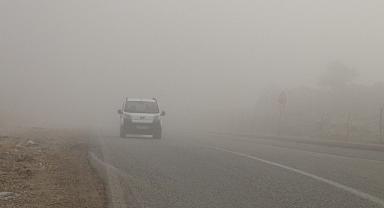 Şanlıurfa güne sisle uyandı