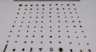 Tarihi eserlerle yakalanan şüpheli gözaltına alındı