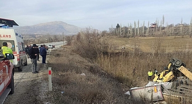 Tır takla attı: 1 yaralı