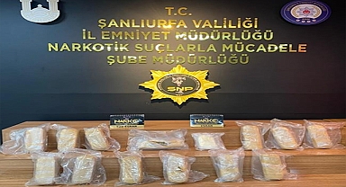 Urfa'da durdurulan araçta esrar ele geçirildi