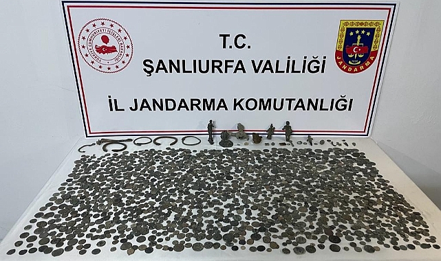 Urfa'da tarihi eser operasyonu!