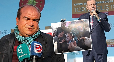 Urfalı vatandaşın Erdoğan sevgisi!
