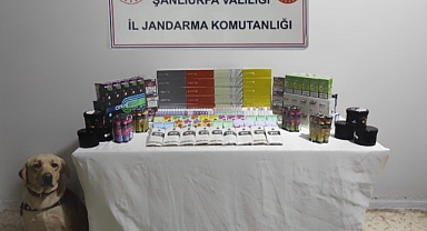 Yol uygulamasında uyuşturucu ve kaçakçılık malzemesi ele geçirildi