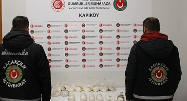 7 kilogram metamfetamin ele geçirildi