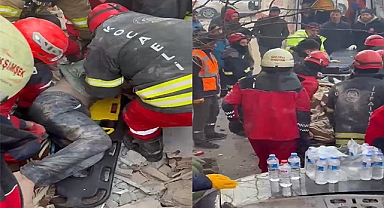 98 saat sonra enkazın altından çıkarıldı