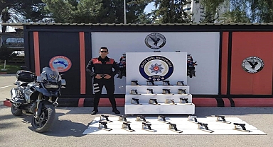 Adana'da 276 silah ele geçirildi