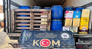 Adana’da kaçak akaryakıt ele geçirildi
