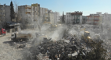 Adıyaman depremin 13. gününde havadan görüntülendi