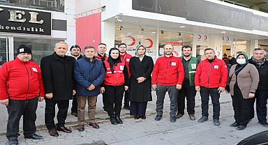 Başkan Yakın afet bölgesine yapılan yardımları açıkladı