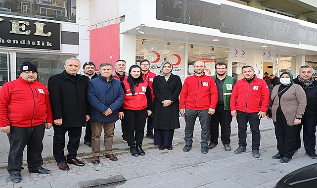 Başkan Yakın afet bölgesine yapılan yardımları açıkladı