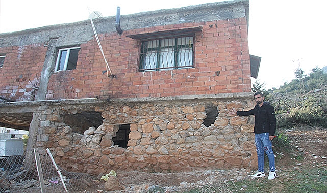 Depremde şok eden görüntü