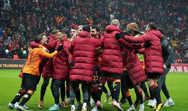 Galatasaray üst üste 15. galibiyetini aldı