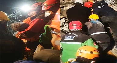 Hamile kadın ve 3 yaşındaki kızı 137 saat sonra kurtarıldı