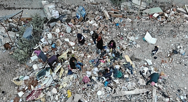 İç savaştan kaçtılar depreme yakalandılar