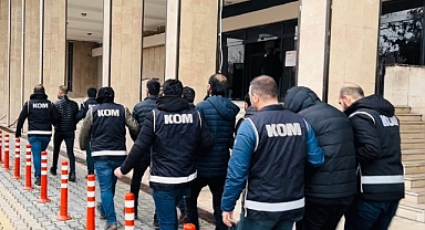Malatya merkezli suç örgütü operasyonu: 7 gözaltı