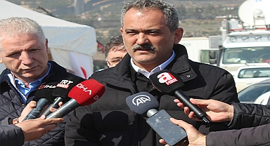 Bakan Özer, Nurdağı'nda açıklamalarda bulundu!