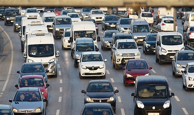 Ocak ayında 160 bin 162 adet taşıtın trafiğe kaydı yapıldı
