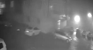 Şanlıurfa'da depremin büyüklüğü kameraya yansıdı