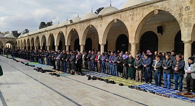 Şanlıurfa'da gıyabi cenaze namazı kılındı