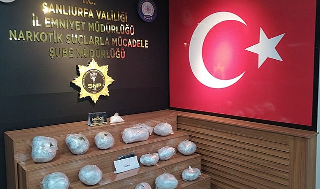 Şanlıurfa'da uyuşturucu operasyonu! 5 gözaltı
