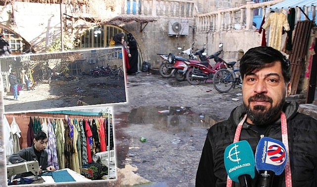 Şanlıurfa'nın tarihi hanı kaderine terk edilmiş