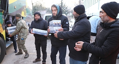 Şanlıurfaspor'dan Adıyaman'a insani yardım!