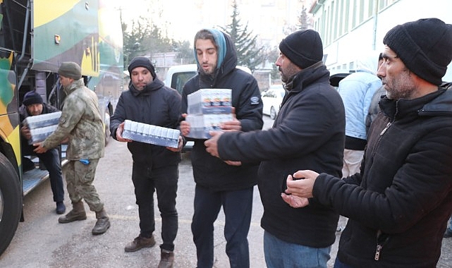 Şanlıurfaspor'dan Adıyaman'a insani yardım!