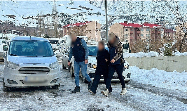 Terör operasyonunda iki kişi tutuklandı