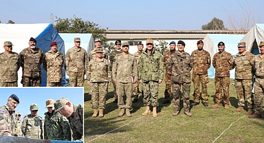 TSK deprem bölgesinde NATO ile beraber çalışıyor