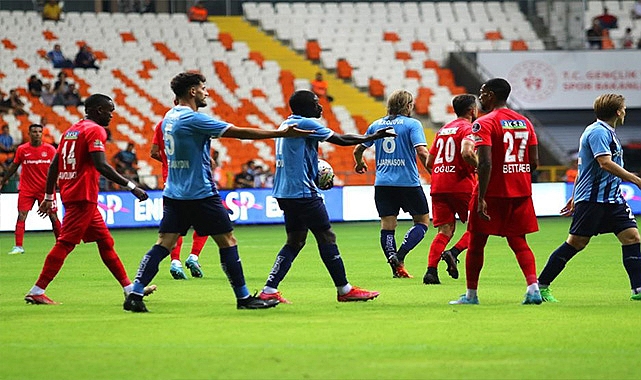 Ümraniyespor ile Adana Demirspor Süper Lig’de ikinci randevuda