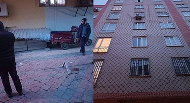 6. kattan düşen görme engelli genç kız hayatını kaybetti