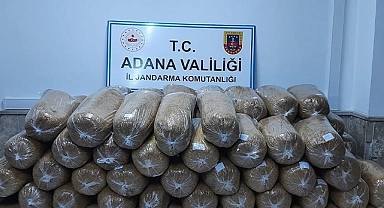 900 kilogram kaçak tütün ele geçirildi